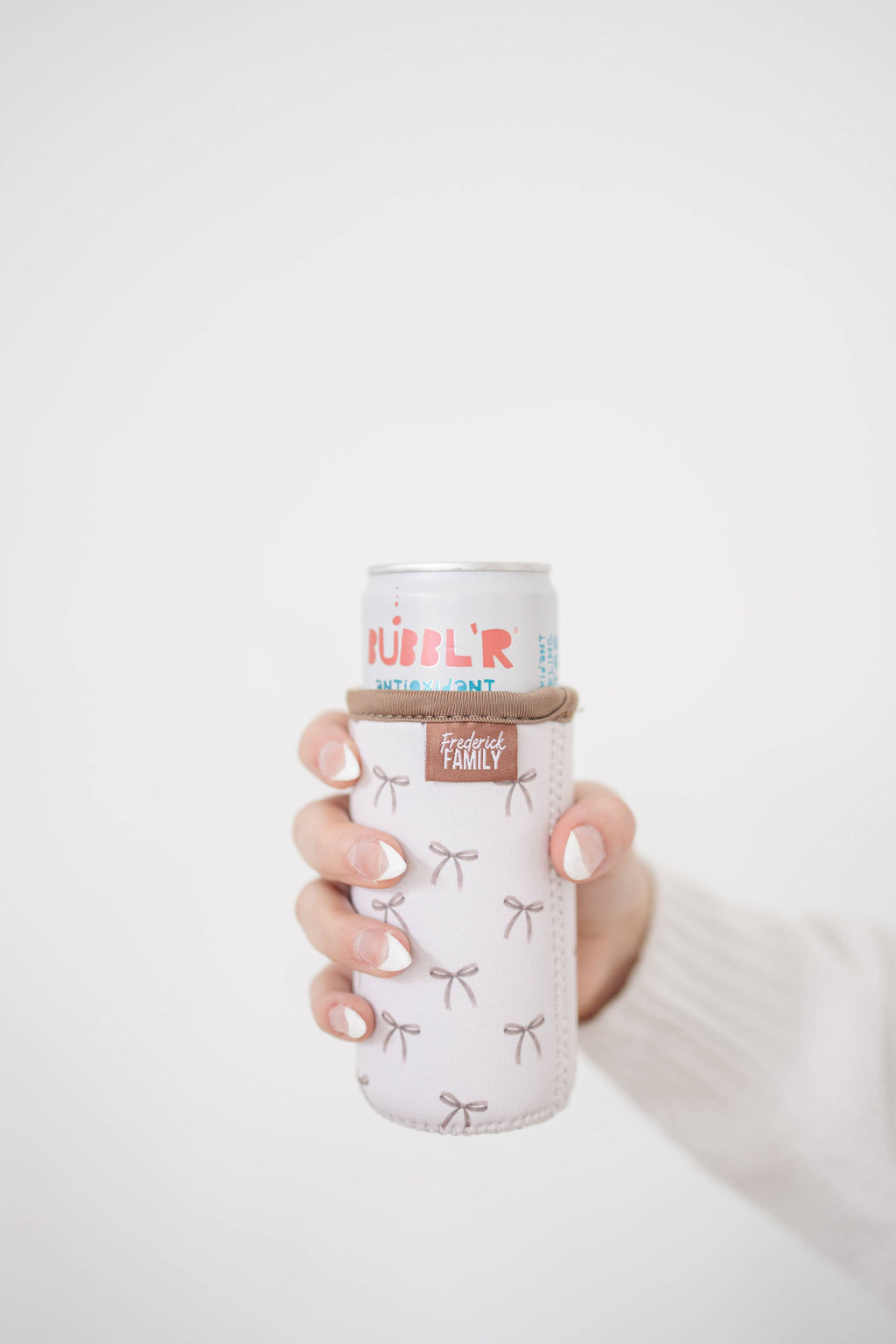 Slim Can Drink Sleeves- Reusable Neoprene Coolers with Aesthetic Patterns, 12oz Skinny Can Holder for Seltzer Energy Drinks