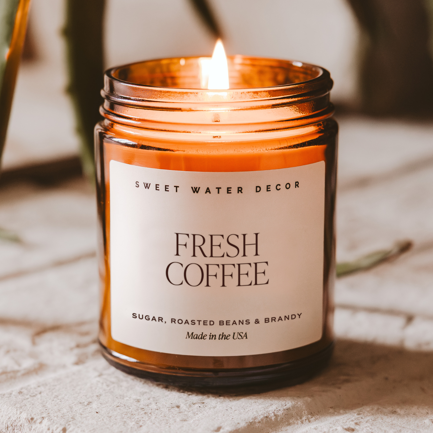 Fresh Coffee 9 oz Soy Candle - Home Decor & Gifts