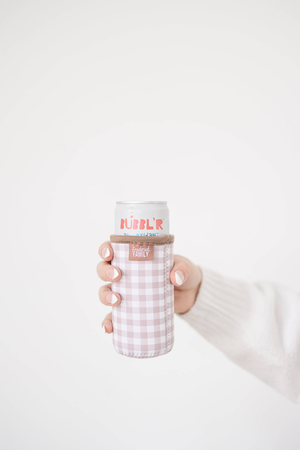 Slim Can Drink Sleeves- Reusable Neoprene Coolers with Aesthetic Patterns, 12oz Skinny Can Holder for Seltzer Energy Drinks