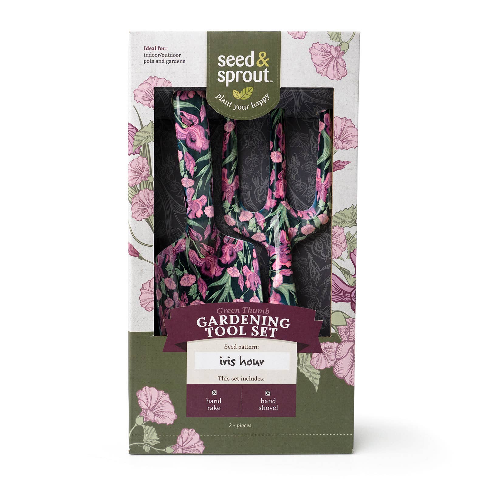 Seed & Sprout Gardening Tool Set Open Stock