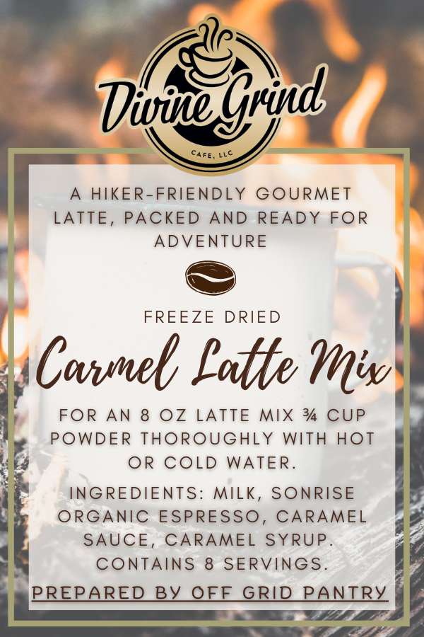 Freeze dried Caramel Latte