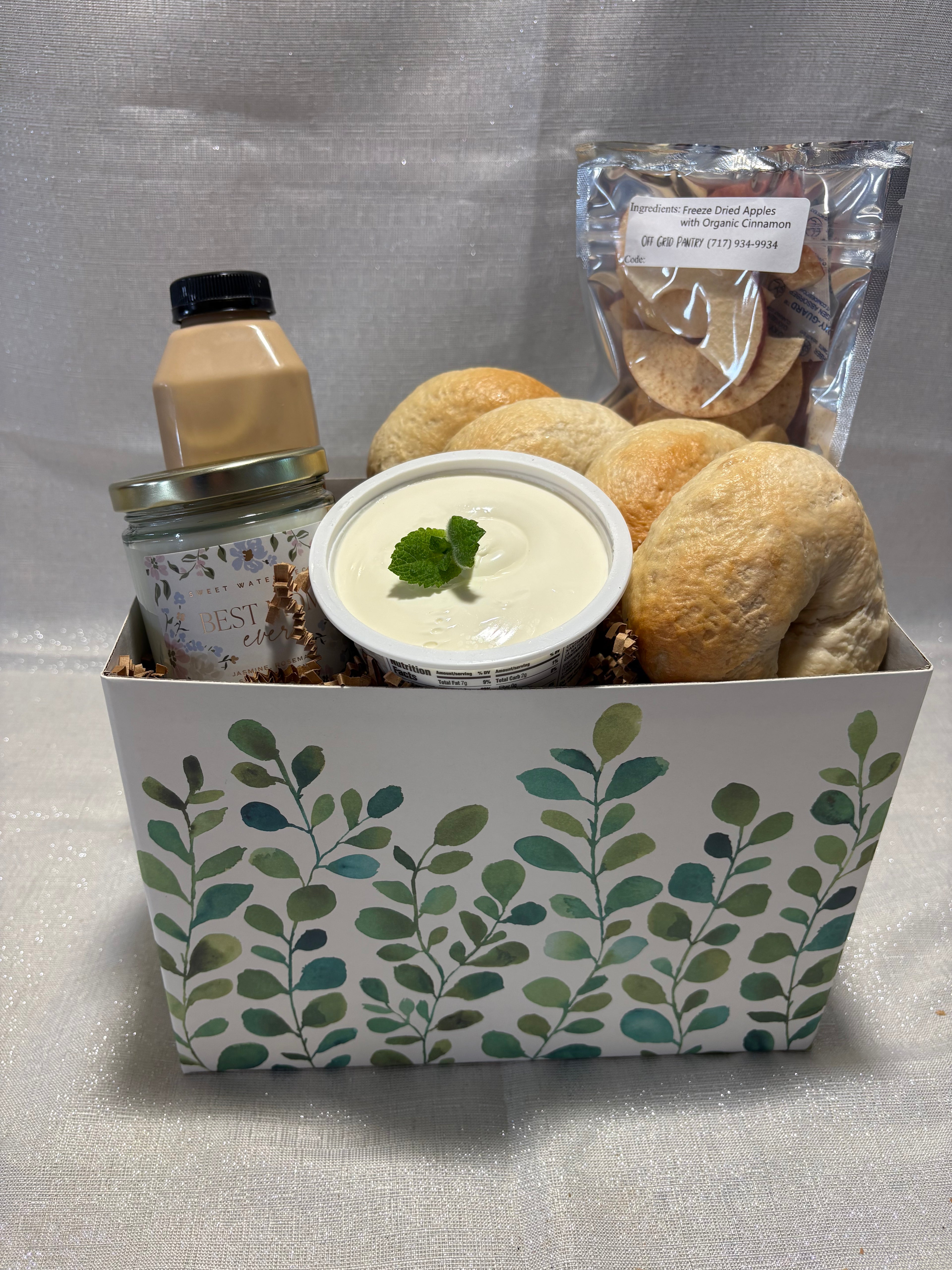 Breakfast in Bed Gift Basket