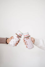Slim Can Drink Sleeves- Reusable Neoprene Coolers with Aesthetic Patterns, 12oz Skinny Can Holder for Seltzer Energy Drinks