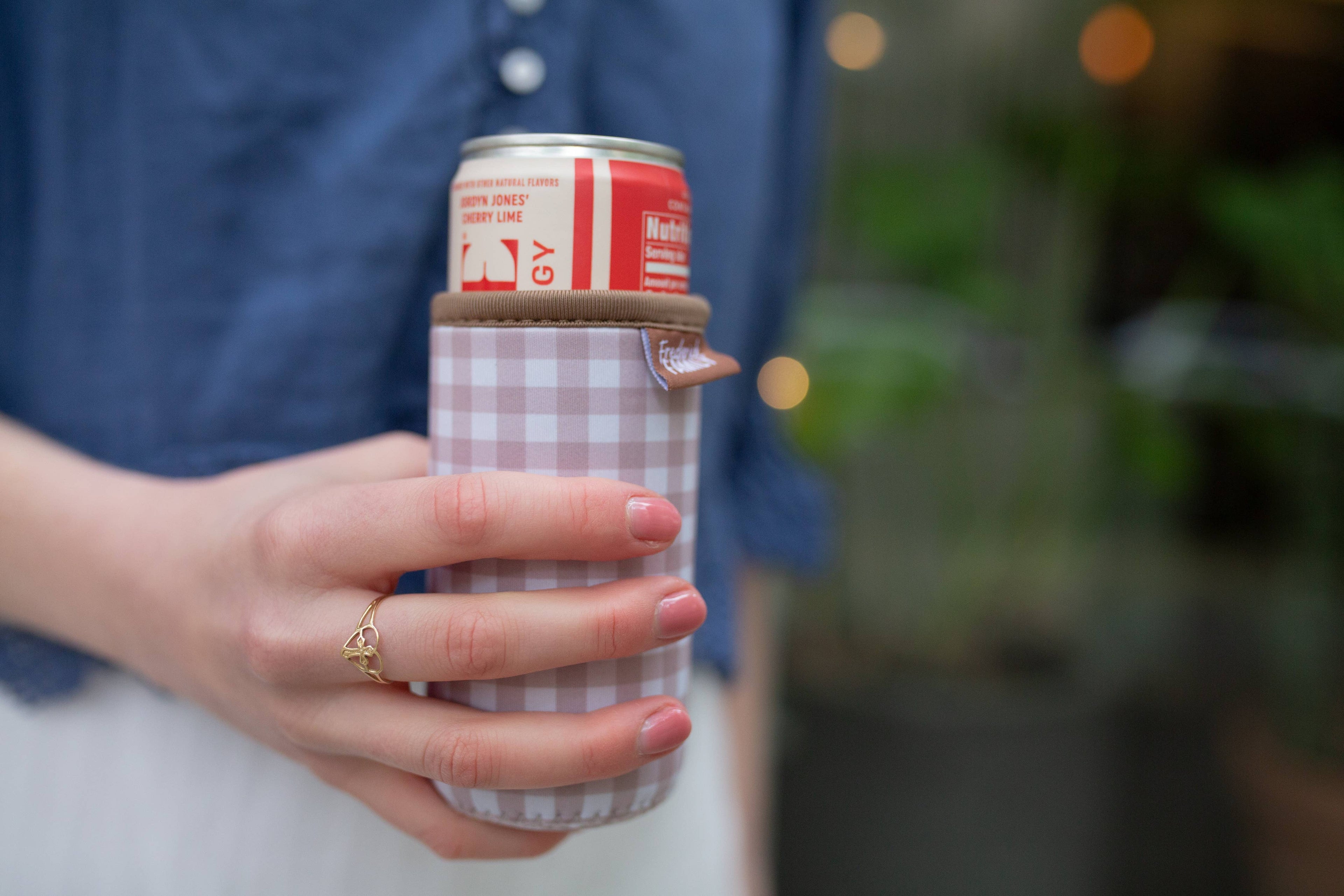 Slim Can Drink Sleeves- Reusable Neoprene Coolers with Aesthetic Patterns, 12oz Skinny Can Holder for Seltzer Energy Drinks
