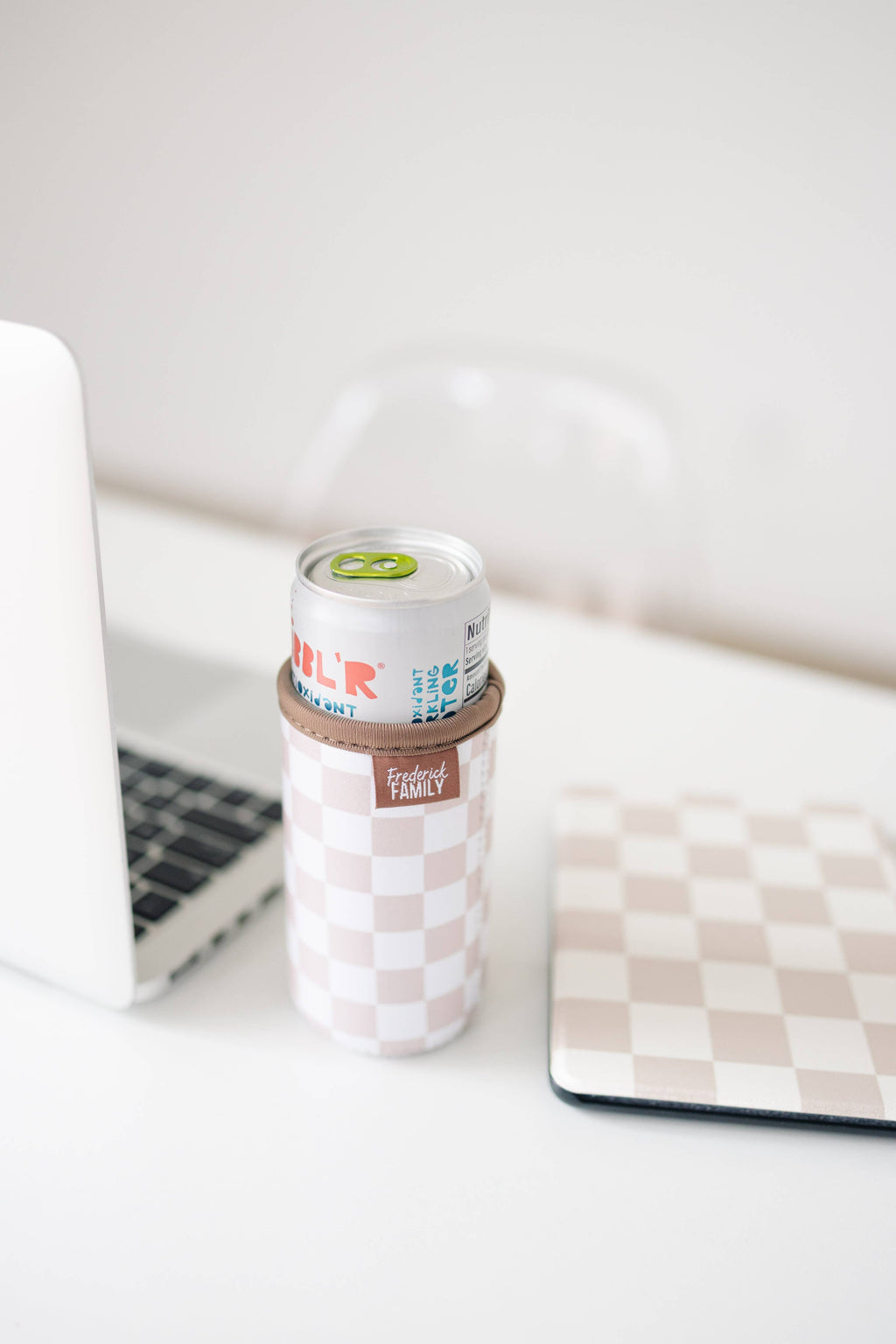 Slim Can Drink Sleeves- Reusable Neoprene Coolers with Aesthetic Patterns, 12oz Skinny Can Holder for Seltzer Energy Drinks