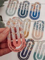 Jumbo Paperclips with Bible Verses