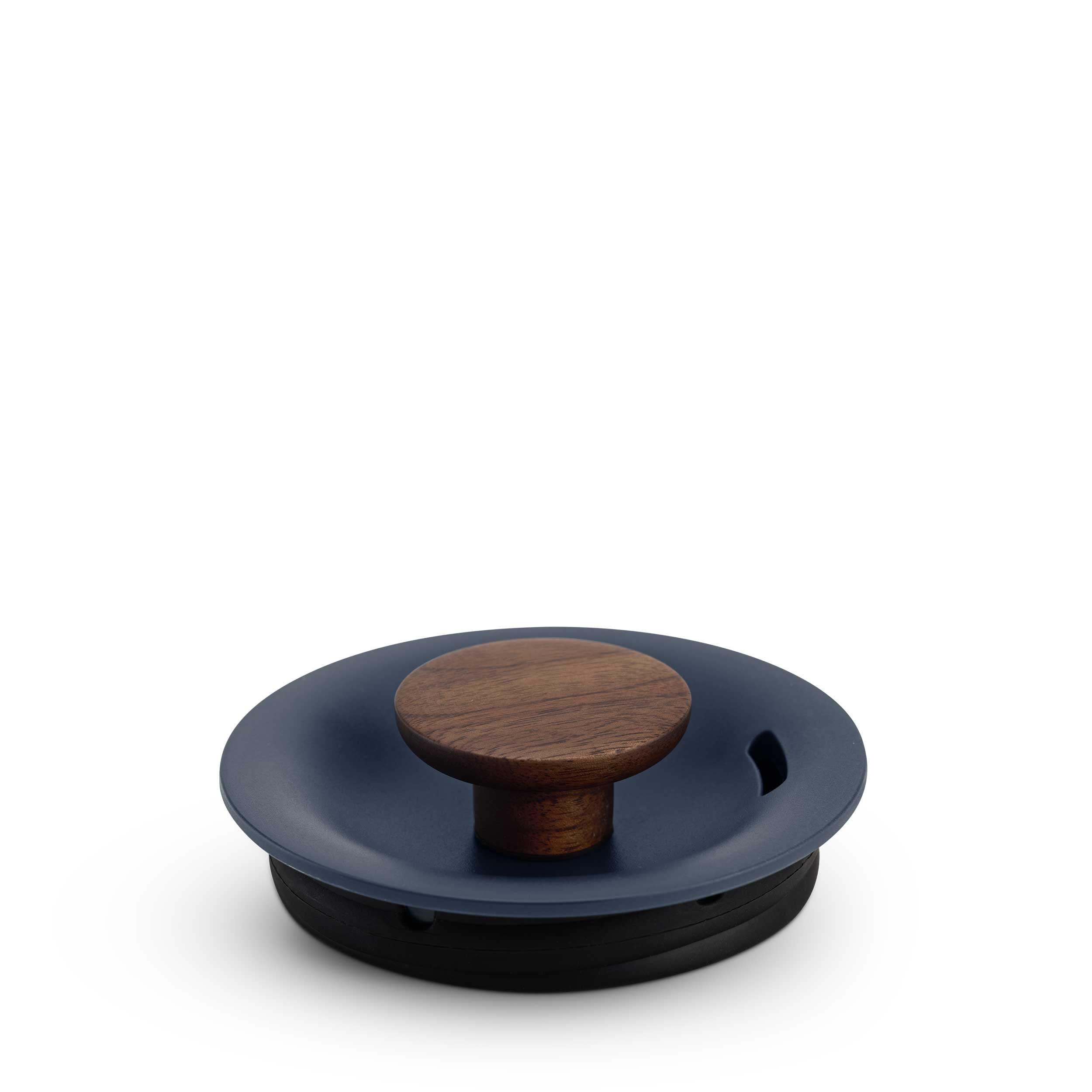 Fellow Stagg EKG Pro Electric Kettle - Stone Blue w/ Walnut